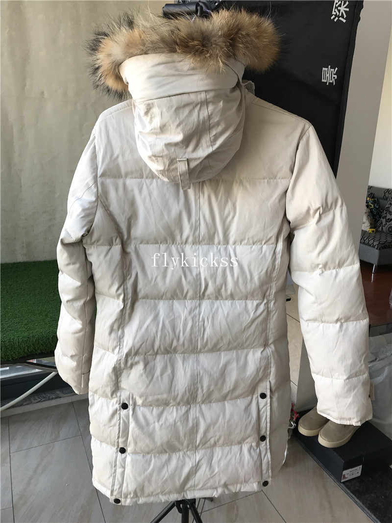 Canada Goose White Down Coat